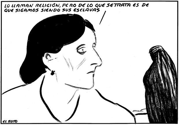 ANTE EL TERROR       (El Roto / Teresa Salcedo)